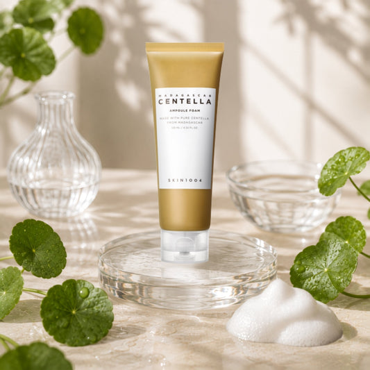 SKIN1004 Madagascar Centella Ampoule Foam 125ml – Spumă de curățare calmantă cu Centella Asiatica