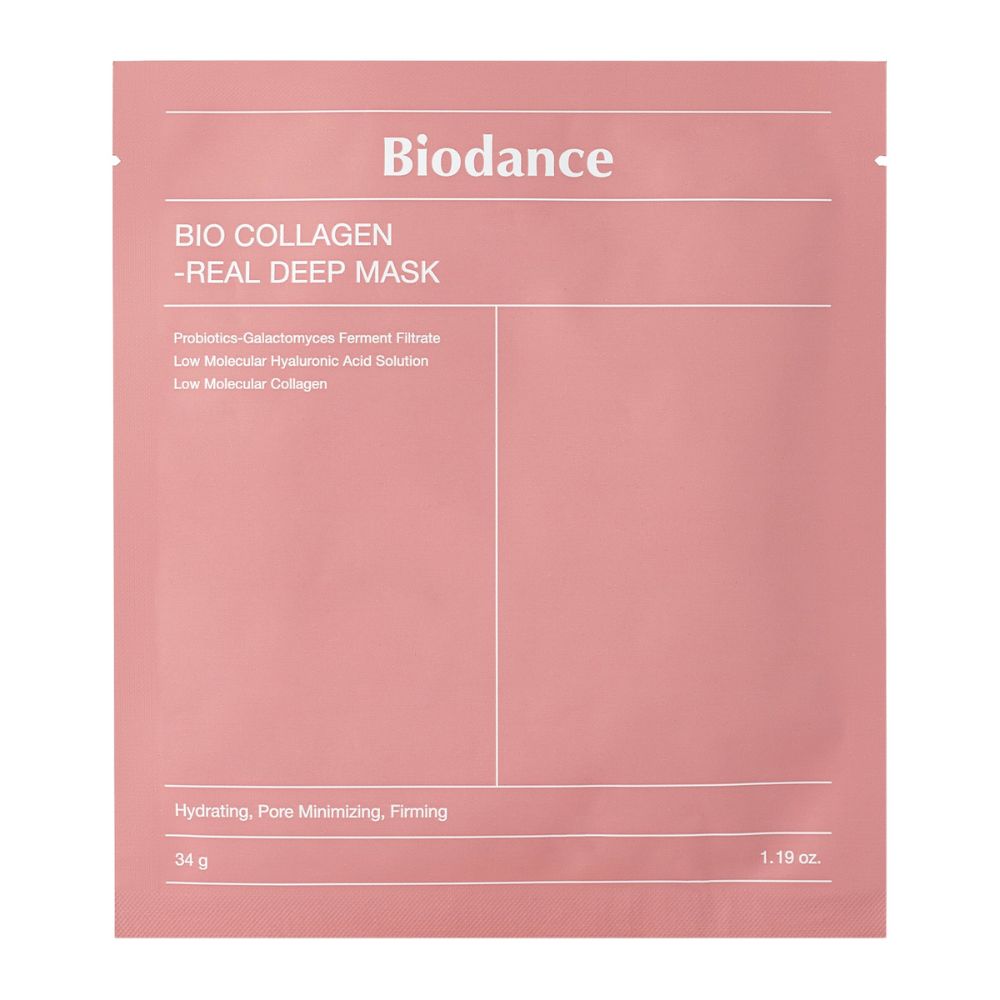 Biodance Bio-Collagen Real Deep Mask – Mască hidrogel cu colagen pentru hidratare intensă și glass skin