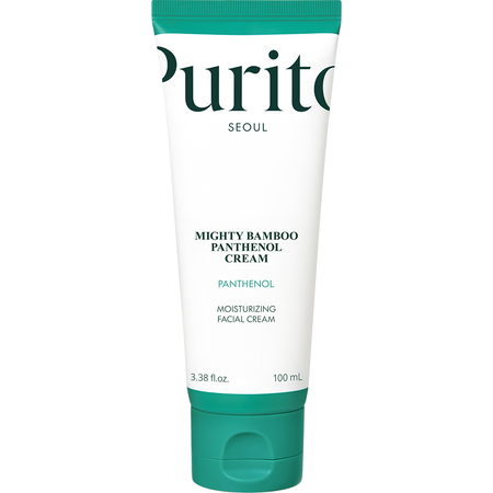 PURITO Mighty Bamboo Panthenol Cream 100ml - Cremă hidratantă pentru bariera cutanată și pielea sensibilă