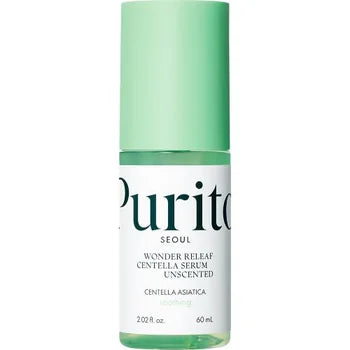 PURITO Wonder Releaf Centella Unscented Serum 60ml – Ser calmant pentru pielea sensibilă și deshidratată