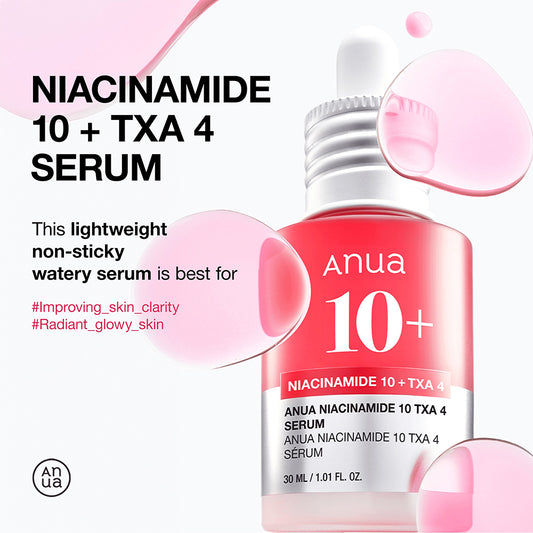 ANUA Niacinamide 10% + TXA 4% Serum 30 ml – prezentarea produsului de către producător