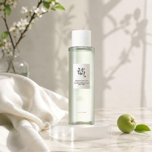 Beauty of Joseon Green Plum Refreshing Toner: AHA + BHA 150 ml - Toner exfoliant delicat