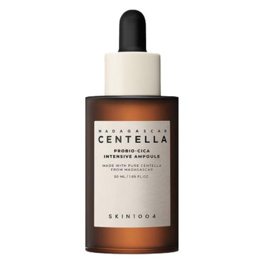 SKIN1004 Madagascar Centella Probio-Cica Intensive Ampoule 50ml - Fiolă calmantă și reparatoare pentru hidratare intensivă